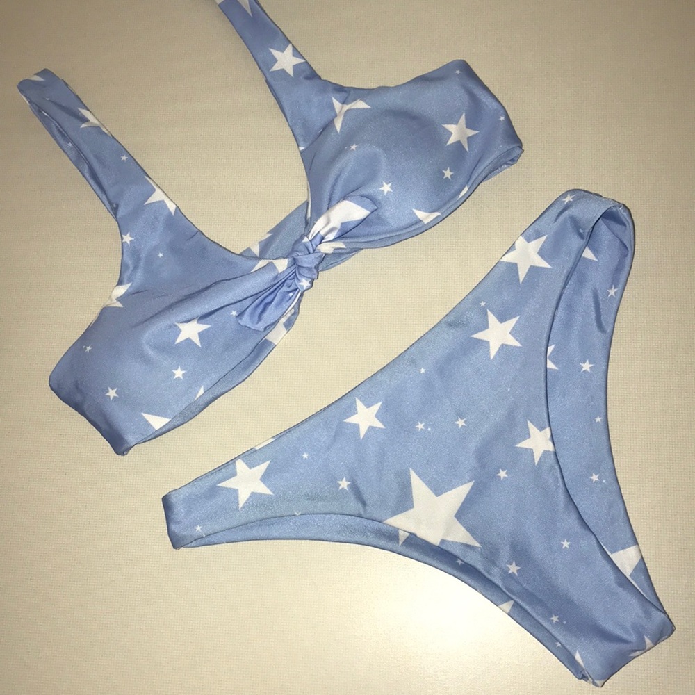 Star Print Bikini